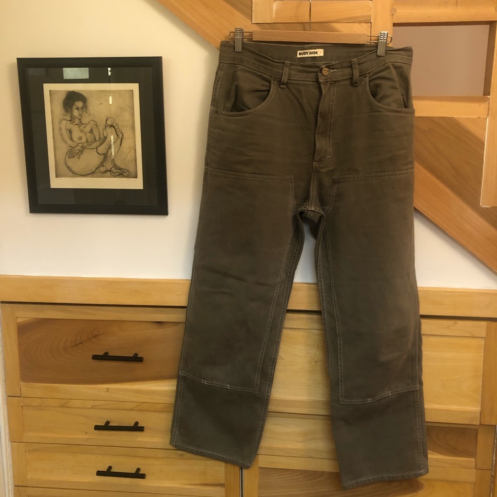 Rudy Jude Green Utility Jean
